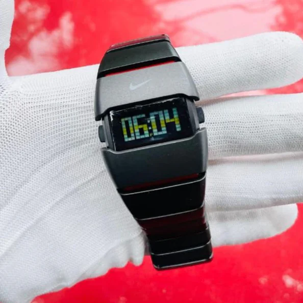 Nike d line digital black X red